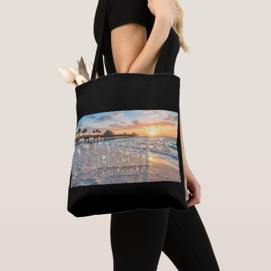 Clearwater Beach Florida Tote Bag (Dichtbij)