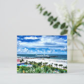 Clearwater Beach, Florida, vakantiebestemming Briefkaart (Staand voorkant)