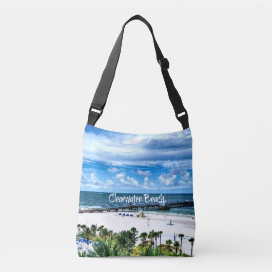 Clearwater Beach, Florida, vakantiebestemming, Crossbody Tas (Voorkant)