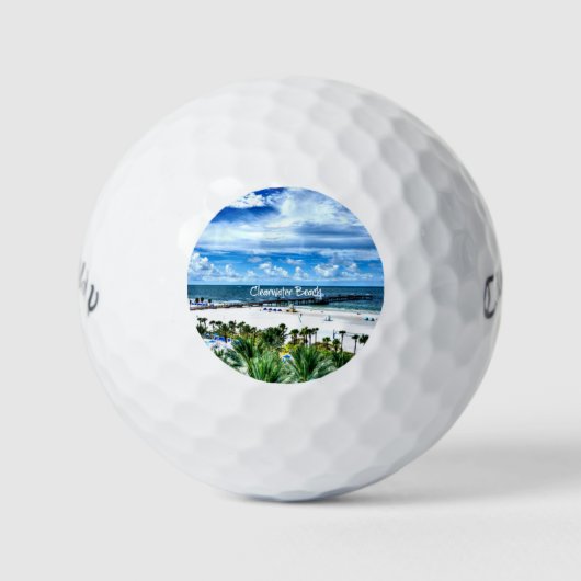 Clearwater Beach, Florida, vakantiebestemming, Golfballen (Voorkant)