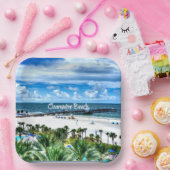 Clearwater Beach, Florida, vakantiebestemming Papieren Bordje (Feest)