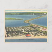 Clearwater Beach Florida  woonwagenkamp Briefkaart (Voorkant)