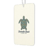 Clearwater Beach Florida Zeeschildpad Vectorontwer Luchtverfrisser (Links)