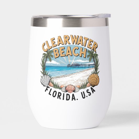 Clearwater Beach Retro Vignet (Links)