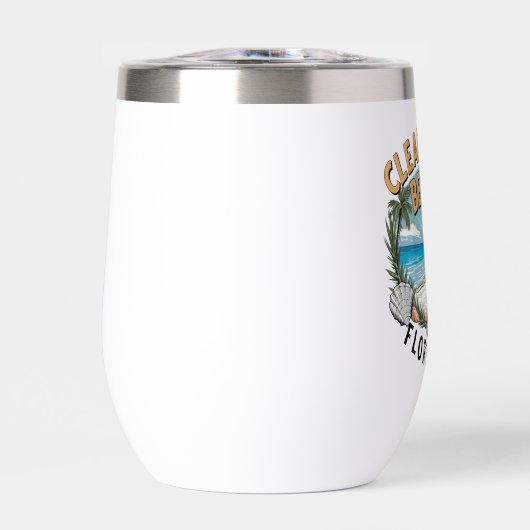 Clearwater Beach Retro Vignet (Voorkant)