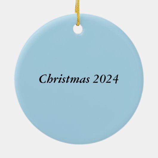 Clearwater Beach Retro Vignet Keramisch Ornament (Achterkant)