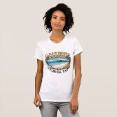 Clearwater Beach Retro Vignet T-shirt (Voorkant volledig)