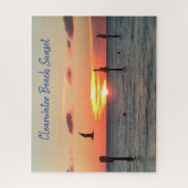 Clearwater Beach Sunset Jigzaag Puzzle Legpuzzel (Verticaal)