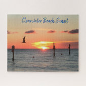Clearwater Beach Sunset Jigzaag Puzzle Legpuzzel (Horizontaal)
