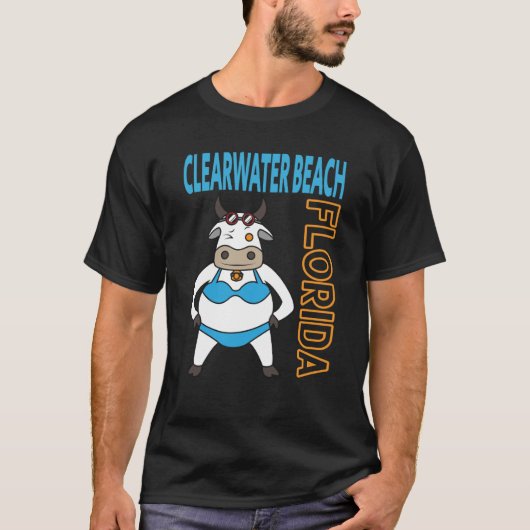 Clearwater Beach Vacation Family Trip T-shirt (Voorkant)