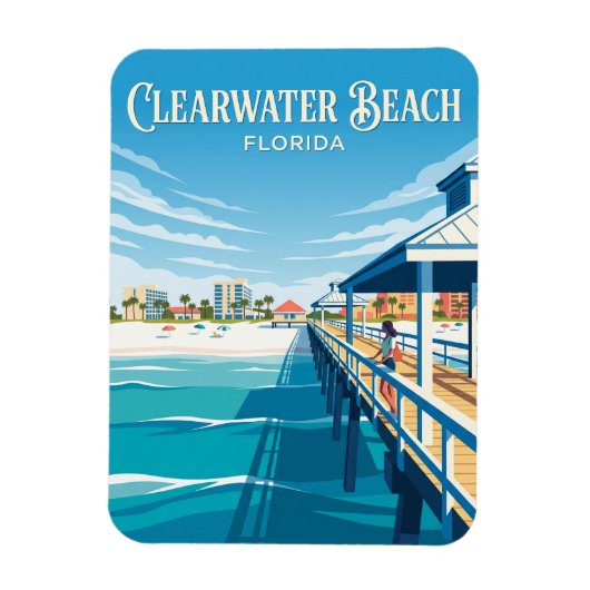 Clearwater Beach VS Magneet (Verticaal)