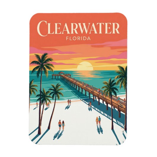Clearwater Beach VS Magneet (Verticaal)
