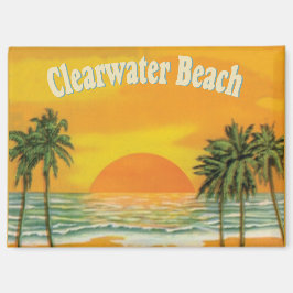 Clearwater Beach,  zonsondergang van Florida Magneet