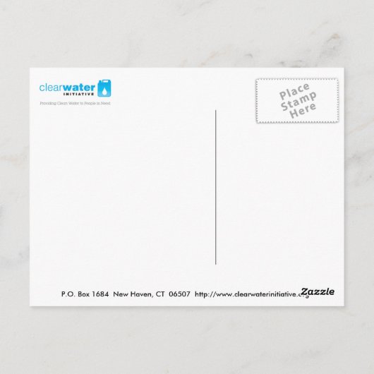 ClearWater Briefkaart 1 (Achterkant)