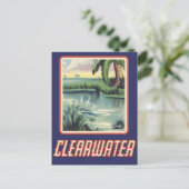 Clearwater FL ansichtkaart Briefkaart (Staand voorkant)
