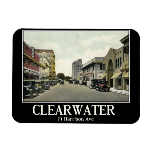 Clearwater FL, Florida, stijl Magneet (Horizontaal)
