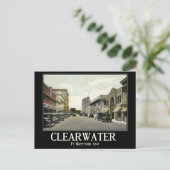 Clearwater FL, Florida, Vintage Briefkaart (Staand voorkant)