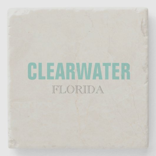 Clearwater Florida Beach Style Onderzetter (Voorkant)