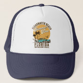 ClearWater Florida Beach Summer Trucker Pet (Voorkant)