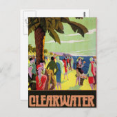 Clearwater Florida Briefkaart (Voorkant / Achterkant)