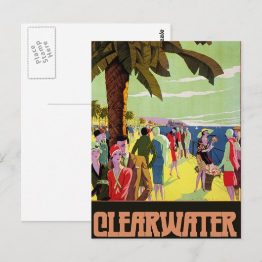 Clearwater Florida Briefkaart (Voorkant / Achterkant)