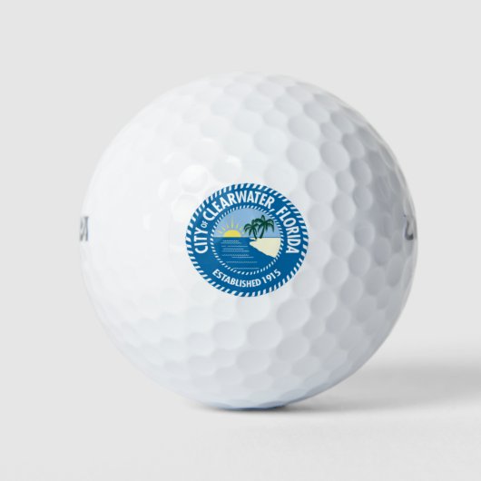 Clearwater Florida Golfballen (Voorkant)