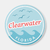 Clearwater Florida Magneet (Voorkant)