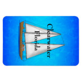 Clearwater Florida Magneet (Horizontaal)