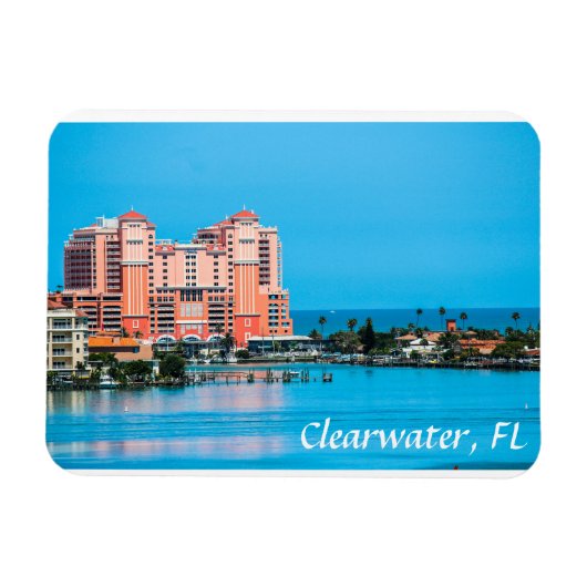 Clearwater Florida op maat gemaakte magneet (Horizontaal)