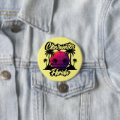 Clearwater Florida Ronde Button 7,6 Cm (In situ)