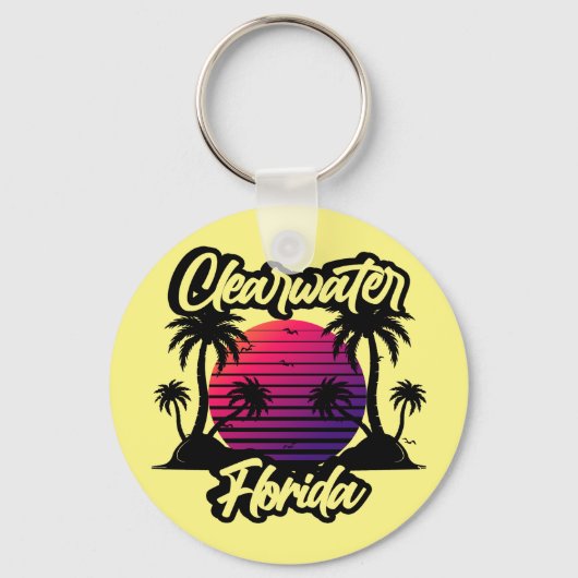 Clearwater Florida Sleutelhanger (Voorkant)