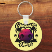 Clearwater Florida Sleutelhanger (Achterkant)