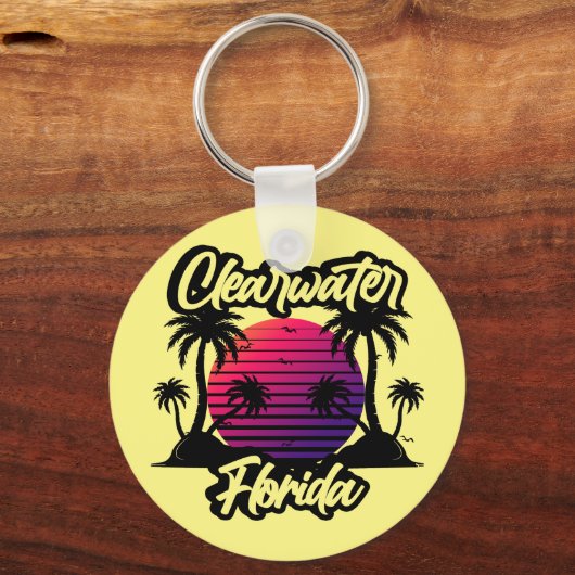 Clearwater Florida Sleutelhanger (Voorkant)