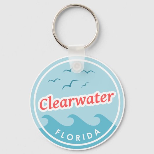 Clearwater Florida Sleutelhanger (Voorkant)