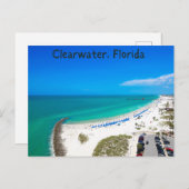Clearwater Florida Souvenir Briefkaart (Voorkant / Achterkant)
