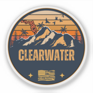 Clearwater, Florida  Sticker
