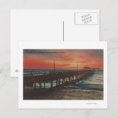 Clearwater, Florida - Sunset Uitzicht of Vissen Pi Briefkaart (Voorkant / Achterkant)