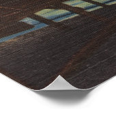 Clearwater, Florida - Sunset Uitzicht of Vissen Pi Poster (Hoek)