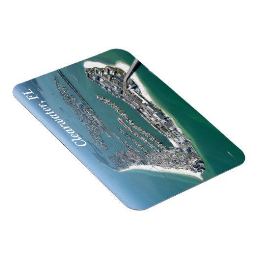 Clearwater Florida van boven magneet (Rechterzijde)