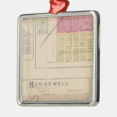 Clearwater, Hunnewell, Danville en Corbin, Kansas Metalen Ornament (Links)