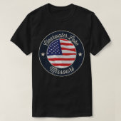 Clearwater Lake - Patriotic Missouri Souvenir T-Sh T-shirt (Design voorkant)