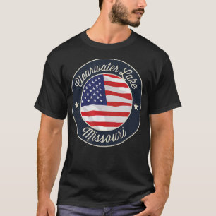 Clearwater Lake - Patriotic Missouri Souvenir T-Sh T-shirt