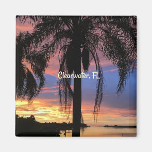 Clearwater, landschapsfoto van Florida Magneet