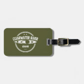 Clearwater River Idaho Kayaking Bagagelabel (Voorkant horizontaal)