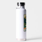 Clearwater River Idaho kleuren Waterfles (Rechts)