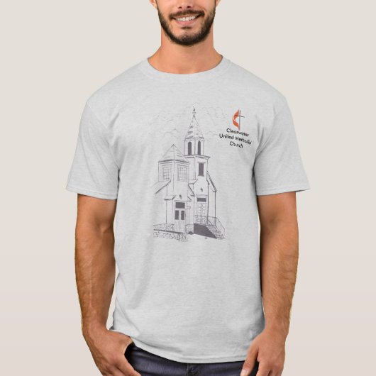 Clearwater United Methodist Church T-shirt (Voorkant)