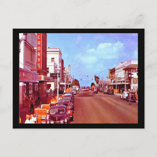Clearwater, Vintage van Florida Briefkaart (Voorkant)