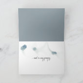 Clearwing Butterfly Thinking of You Kaart (Binnen)