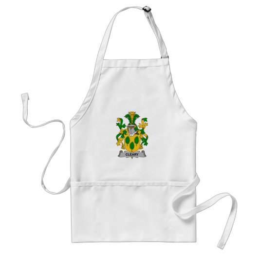 Cleary Family Crest Standaard Schort (Voorkant)