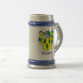 Cleary Shield Stein Bierpul (Voorkant rechts)